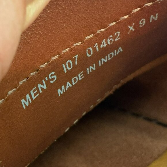 Cole Haan Leather Penny Loafer Dress Moc Toe Classic Mens 9N Brown